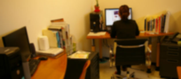 OnlineShop事務所風景