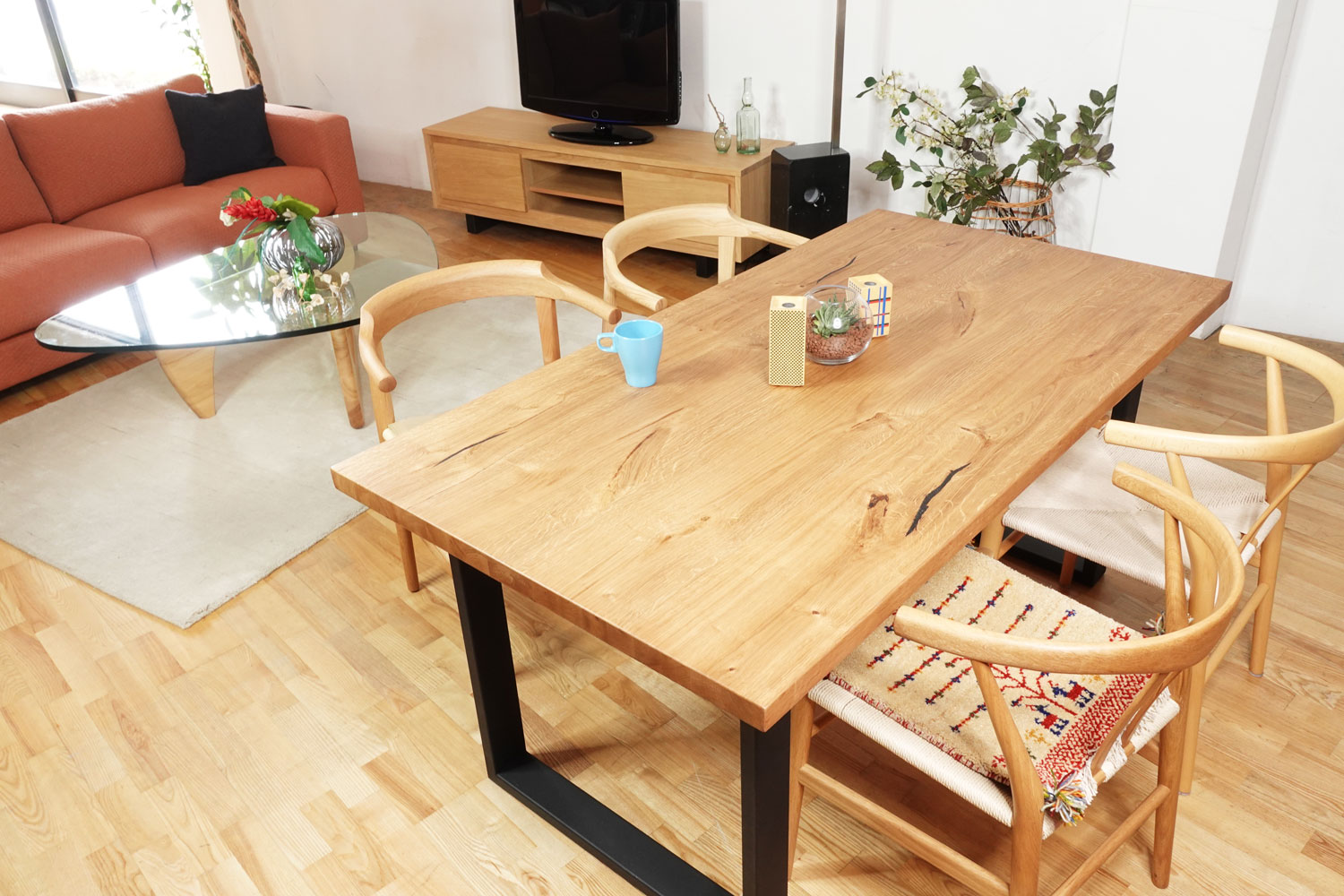 E-comfort オーランドテーブル テーブル 160cm オーク | 