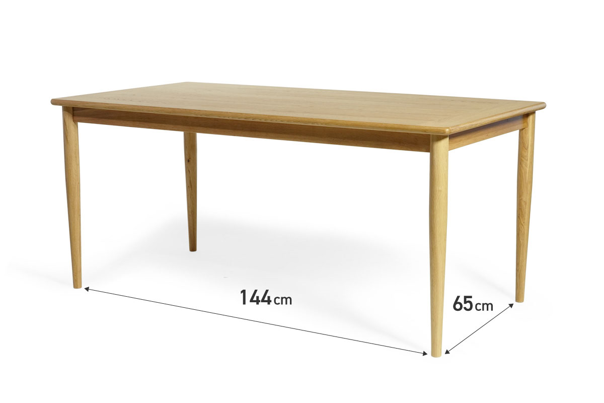 E-comfort ノルドテーブル 丸脚ダイニングテーブル 160 オーク【在庫限り】 | 