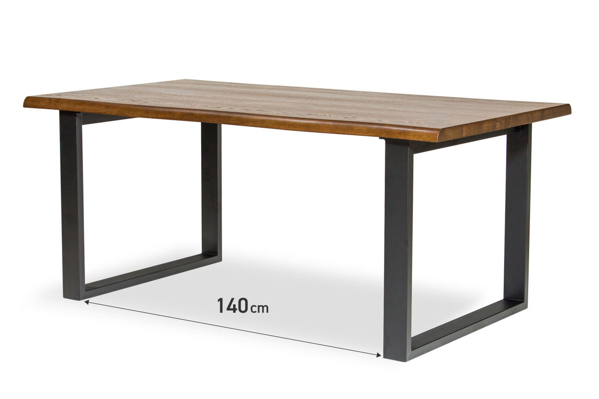 E-comfort ロッテルダム テーブル 180cm オーク ブラウン塗装 | 